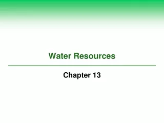 Water Resources