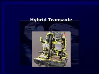 Hybrid Transaxle