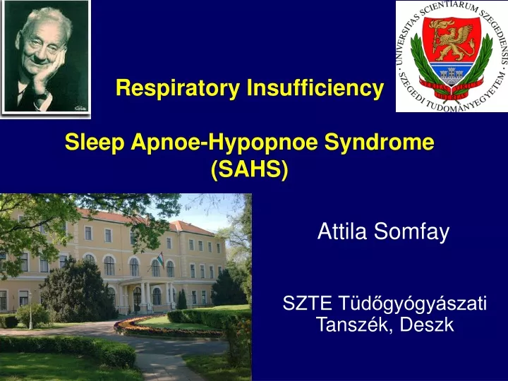 respiratory insufficiency sleep apnoe hypopnoe