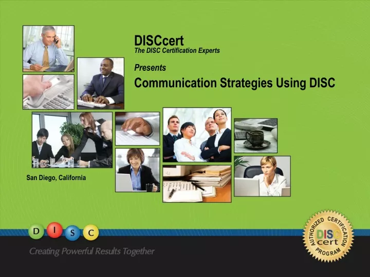 disccert the disc certification experts presents