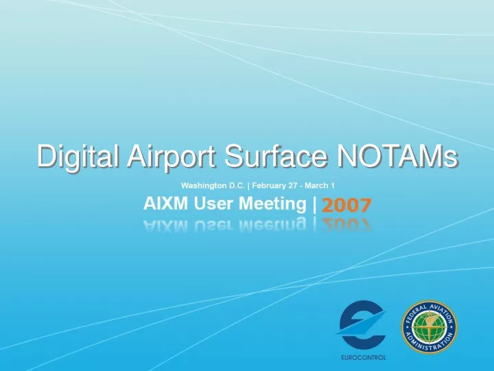 digital airport surface notams