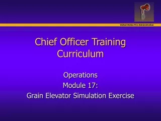 Chief Officer Training Curriculum