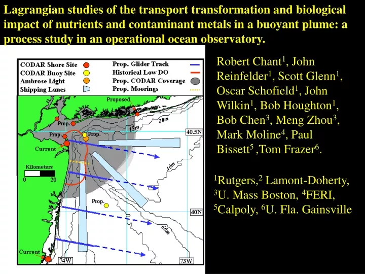 lagrangian studies of the transport