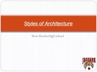 Styles of Architecture