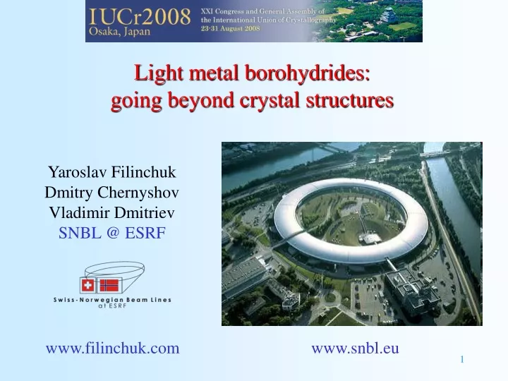 light metal borohydrides going beyond crystal structures