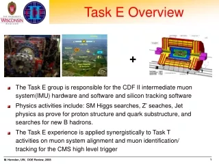 Task E Overview