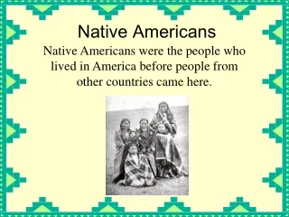 Native Americans