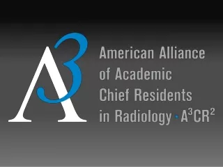 2012 A 3 CR 2  Annual Chief Resident Survey