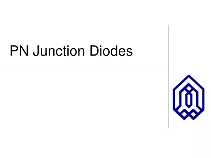 pn junction diodes