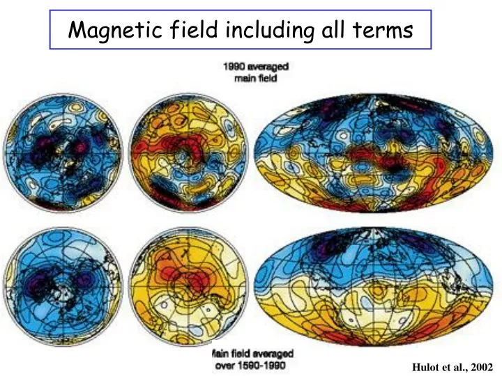 magnetic field including all terms