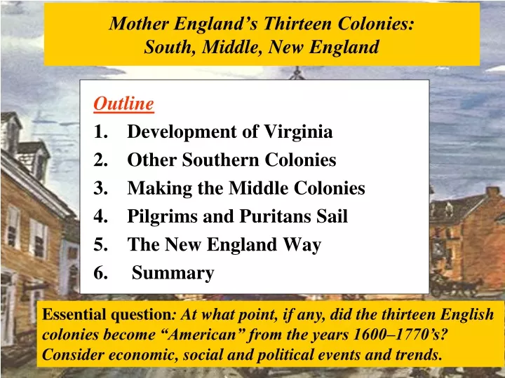 tobacco and bread the southern and middle colonies 1600 s 1700 s
