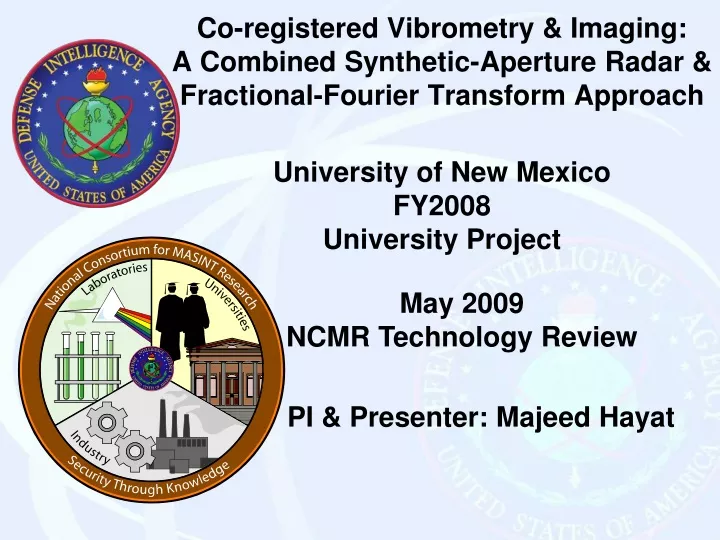 co registered vibrometry imaging a combined