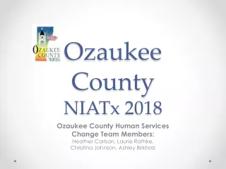 Ozaukee County NIATx  2018