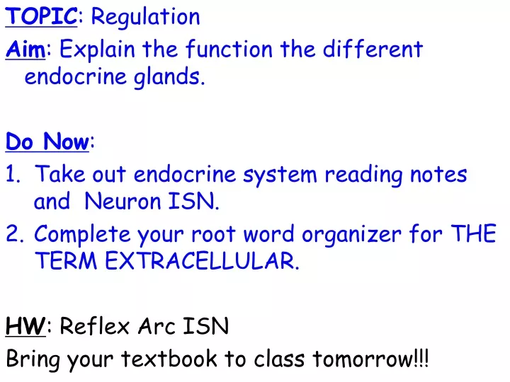 topic regulation aim explain the function