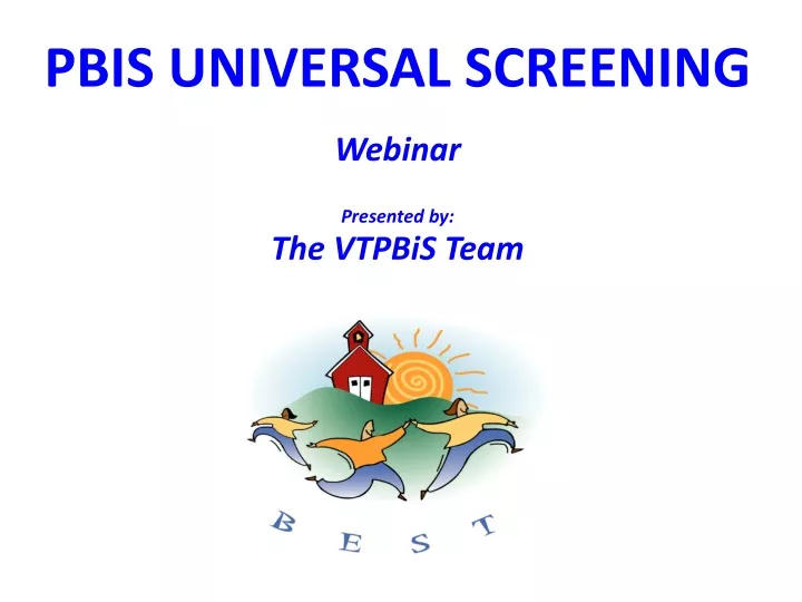 pbis universal screening webinar presented