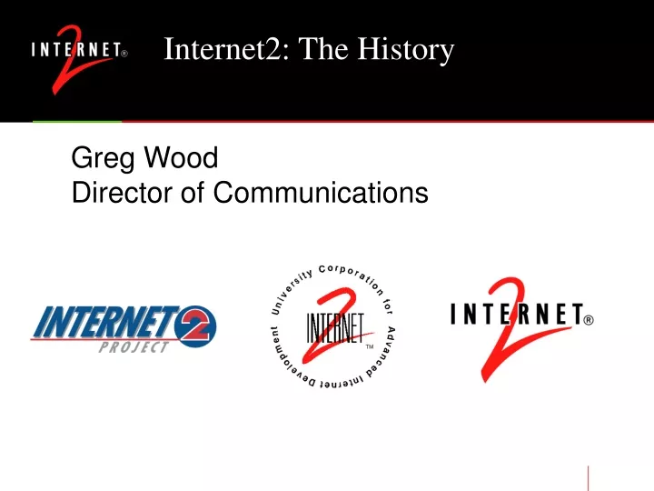 internet2 the history