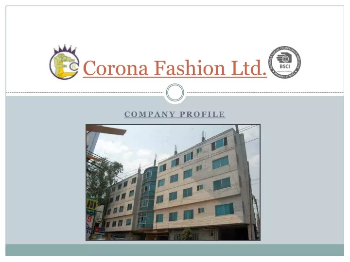 corona fashion ltd