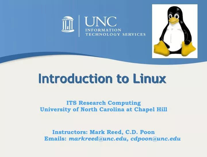 introduction to linux