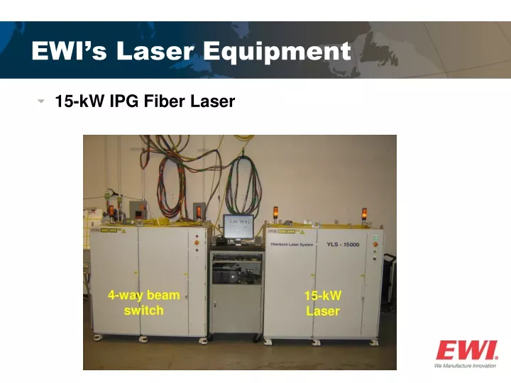 ewi s laser equipment