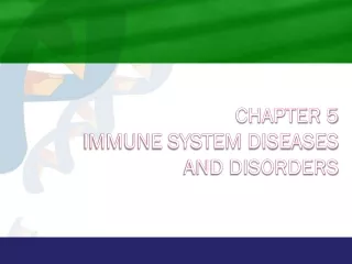 Chapter 5 Immune System Diseases  and Disorders
