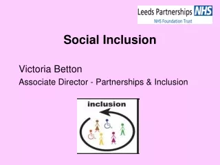 Social Inclusion