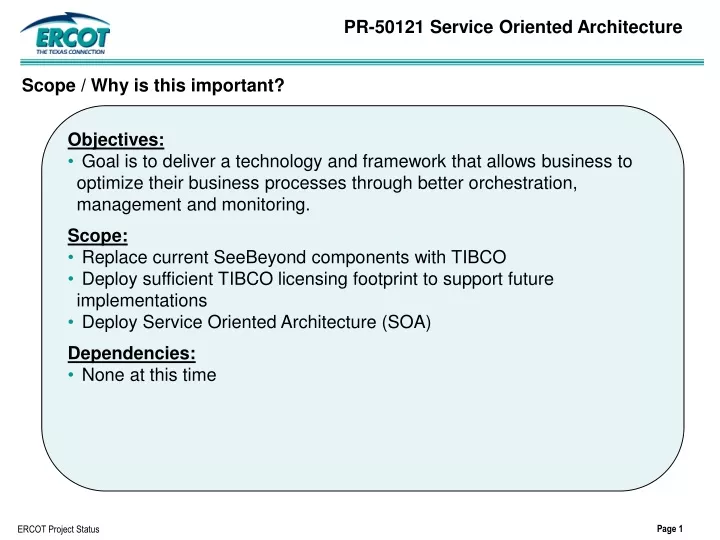 pr 50121 service oriented architecture