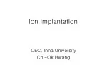 Ion Implantation - slide 1
