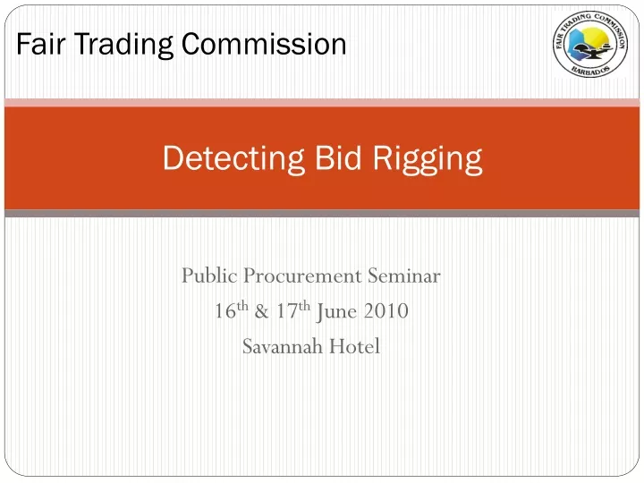 detecting bid rigging