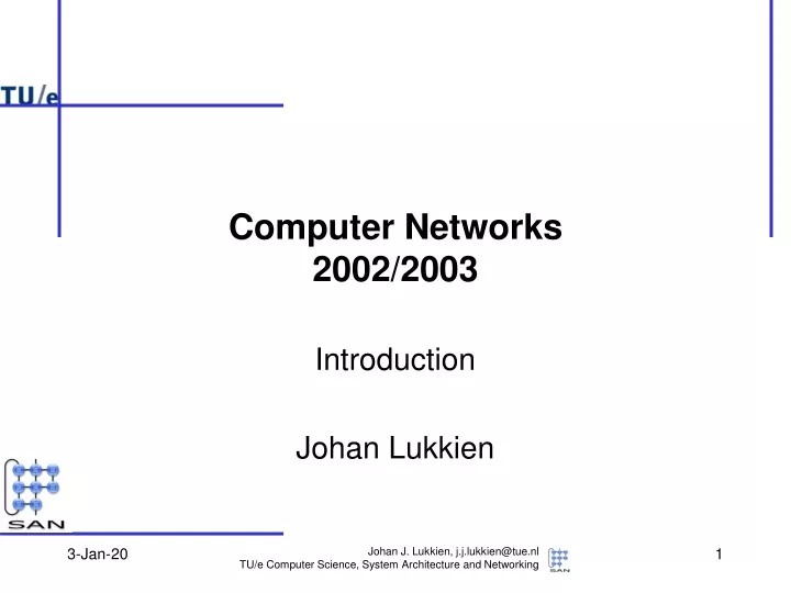 computer networks 2002 2003