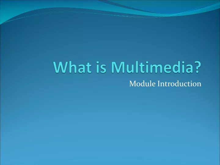 what is multimedia