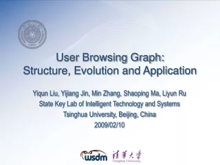 User Browsing Graph:  Structure, Evolution and Application