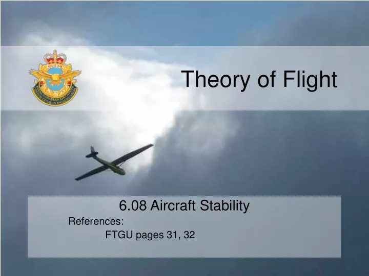 theory of flight