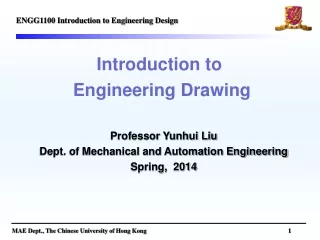 Introduction to  Engineering Drawing