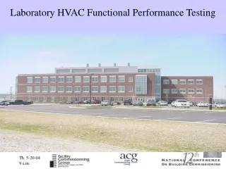 Laboratory HVAC Functional Performance Testing