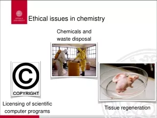 Ethical issues in chemistry
