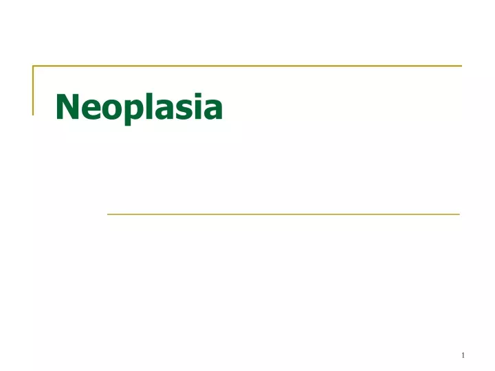 neoplasia