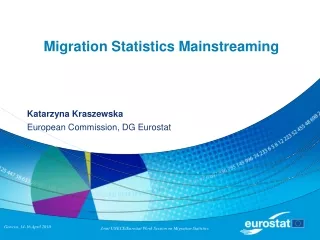 Migration Statistics Mainstreaming