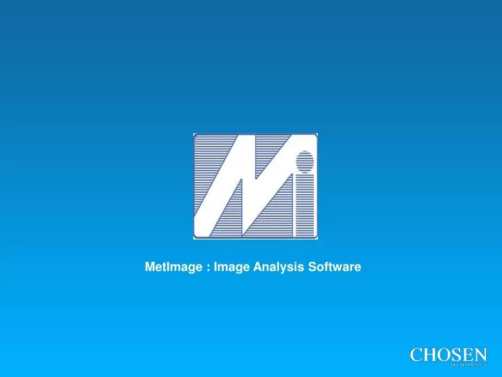 metimage image analysis software