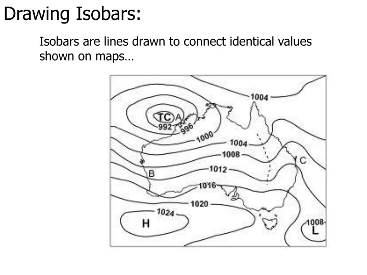 drawing isobars