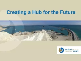 Creating a Hub for the Future