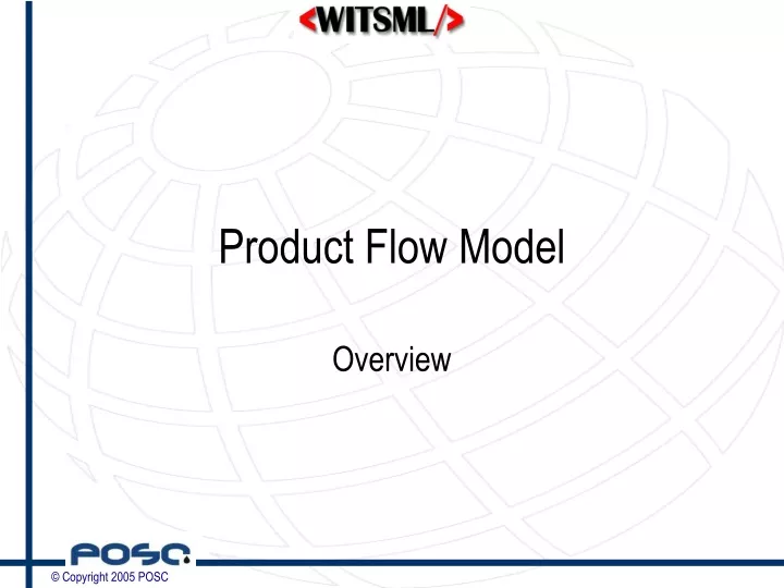 product flow model