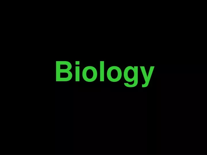 biology