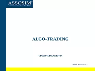 ALGO-TRADING GIANLUIGI GUGLIOTTA