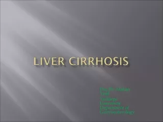 Liver  CIRRHOSIS