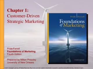 Chapter 1: Customer-Driven Strategic Marketing