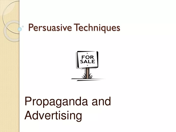 persuasive techniques