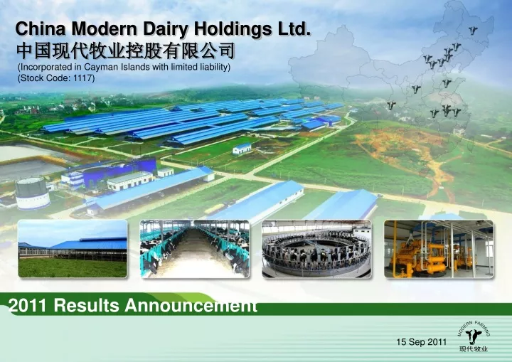 china modern dairy holdings ltd incorporated