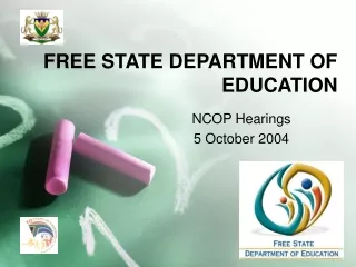 FREE STATE DEPARTMENT OF EDUCATION