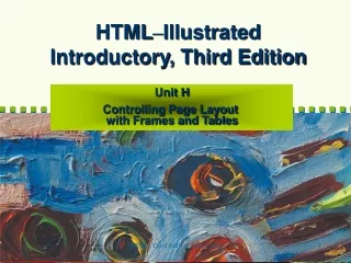 HTML – Illustrated Introductory, Third Edition