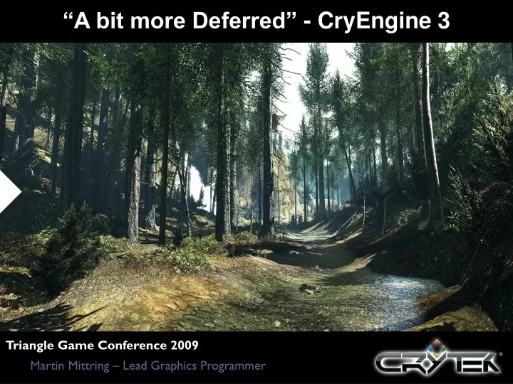 a bit more deferred cryengine 3